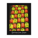 japan color lighting postcards