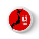 Japan Earthquake Pins