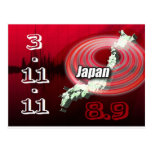 Japan Earthquake - Help Japan Postcard