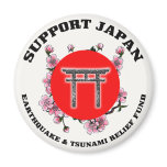 Japan Earthquake Relief Magnet