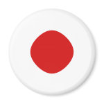 Japan Fisheye Flag Magnet