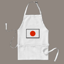 Japan Flag aprons