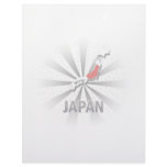 Japan Flag Map 2.0 Personalized Letterhead