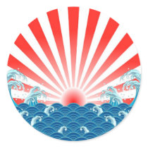 Japan Flag - NIPPON stickers by MacXever Japan Flag - NIPPON stickers