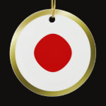 Japan Fisheye Flag Ornament