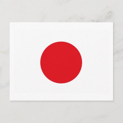 flag of japan images. Japan Flag Postcard by