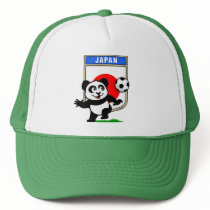 Japan Football Panda hats by cuteunion Japan Football Panda hats