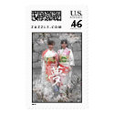 JAPAN IN SPRING postage