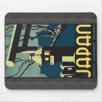 Japan Japanese Government Railways, Vintage Mousepad