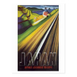 Japan, Japanese Govt Railway Poster 2 Post Cards