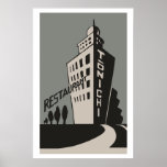 Japan (Japon) Vintage matchbox cover Poster