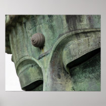 Japan, Kamakura. The Great Buddha of Kamakura, a Poster