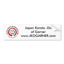 Japan Karate -Do bumper stickers