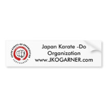 Japan Karate -Do bumper stickers