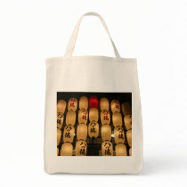 japan lanterns canvas bag