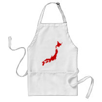 Japan Map Apron