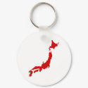 Japan Map keychains