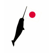 Japan Narwhal shirt