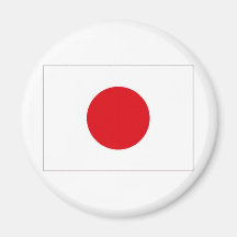 Japan National Flag Refrigerator Magnets