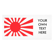 Japan Navy Flag Picture Card
