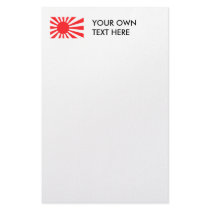 Japan Navy Flag Custom Stationery
