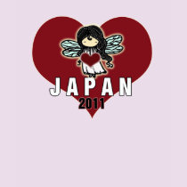 Japan Relief T-Shirt Fairy Hearts