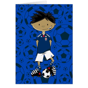 Japan Soccer Boy Card card