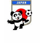 This cute panda loves to play <b>soccer</b>, also called <b>football</b> for Japan! This fun Japanese <b>soccer t-shirt</b> is perfect for anyone that loves to play football or fans that like to root for Japan in matches! Support the Japanese Football Team with this cute t-shirt design!