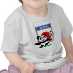This cute panda loves to play <b>soccer</b>, also called <b>football</b> for Japan! This fun Japanese <b>soccer t-shirt</b> is perfect for anyone that loves to play football or fans that like to root for Japan in matches! Support the Japanese Football Team with this cute t-shirt design!