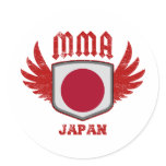 Japan Round Sticker