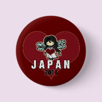 Japan Support Button Little Japanese Fairy