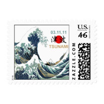 Japan Tsunami 2011 Postage Stamp