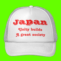 Japan unity hats