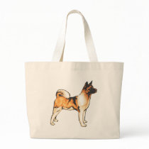 Japanese Akita bags by cutecanines Japanese Akita bags