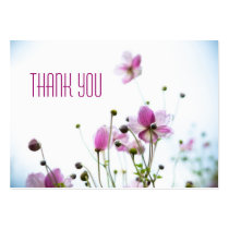 Japanese Anemone • Thank You Profilecard