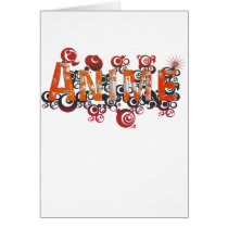 Japanese Anime Style art Greeting Card