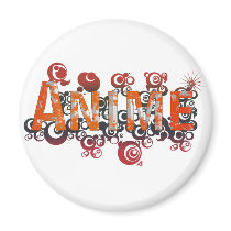 Japanese Anime Style art Magnets