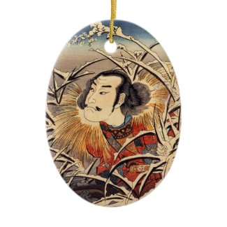 Japanese Art Ornament - Kuniyoshi ornament