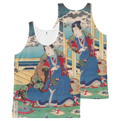 Japanese Art tanktop All-Over Print Tank Top