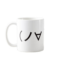 Japanese ASCII Art “achiya” Mugs