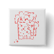 Japanese ASCII Art “beer” Pin