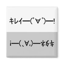 Japanese ASCII Art “kirei!”& “kitane!”dishwasher m