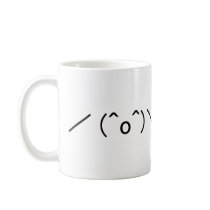 Japanese ASCII Art “nantekotsutai” Coffee Mug