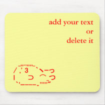 Japanese ASCII Art “slightly salted sukaruchinohu” Mousepads