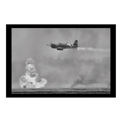 Japanese B5N Kate Torpedo Bomber Print by Fight2FlyPhoto