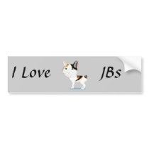 Japanese Bobtail Caricature Bumper Stickers
