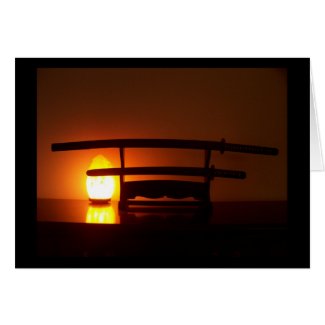 Japanese Card (Katana) card