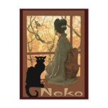 Japanese Cat Neko Post Card