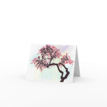 Japanese Cherry Tree Blossom Notecard