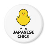 Japanese Chick Fridge Magnets